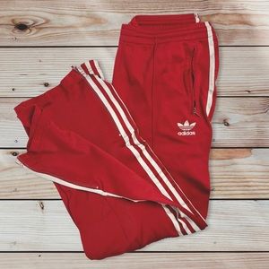Adidas Red Track Pants